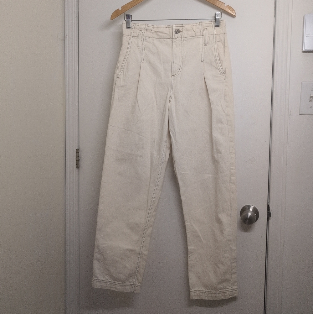 Dynamite Cream High-Rise Boyfriend Jeans - Picture 3 of 9
